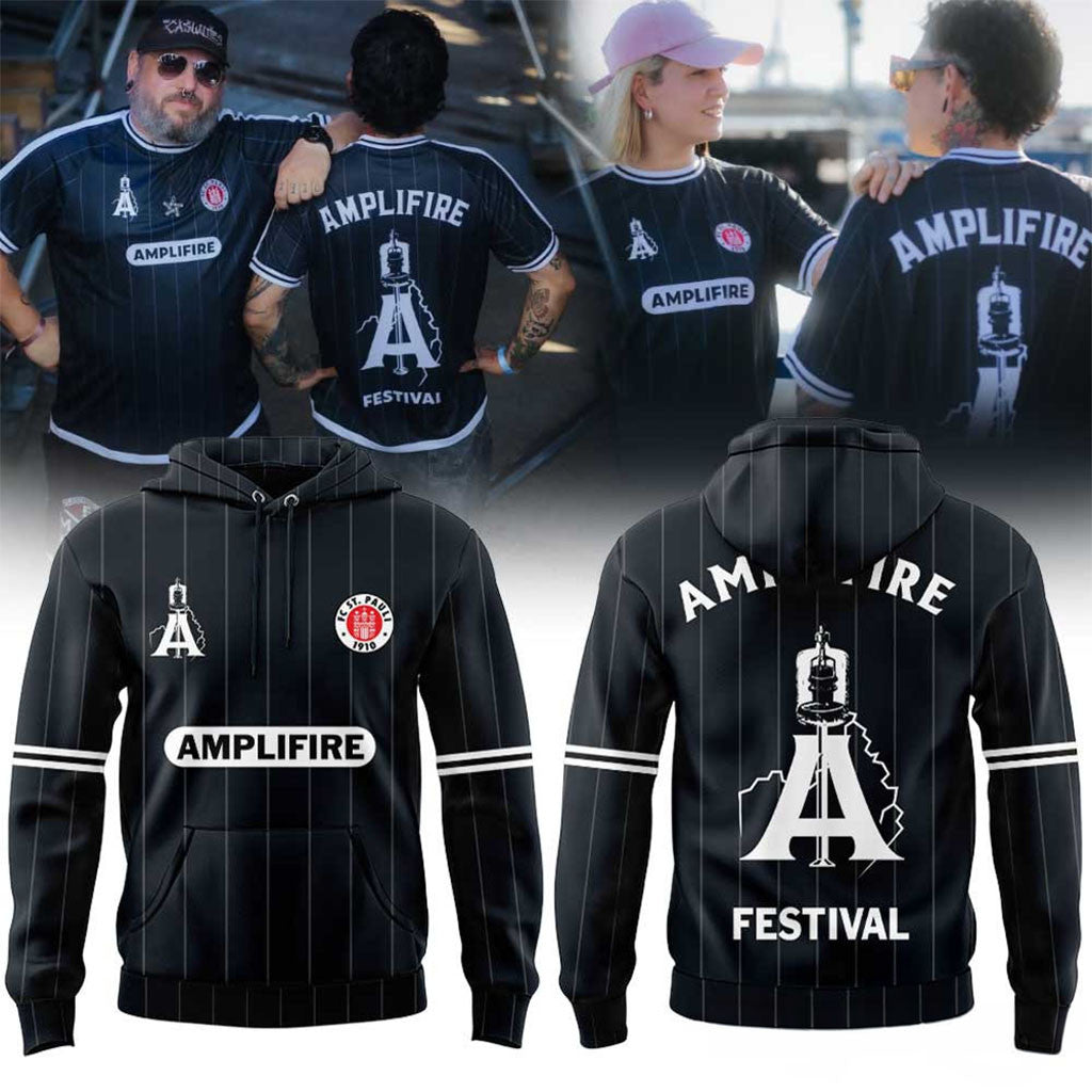 FC St Pauli X Amplifire Festival Hoodie FC St Pauli Merch Birthday Gift For Brothers - Merchluma