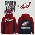 Philadelphia Eagles X Spider Man Brand New Day Collab Hoodie 2026 Philly Eagles Merch - Merchluma