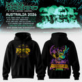 King Gizzard And The Lizard Wizard Merch Australia Tour 2026 Hoodie Cool Gifts For Rock Lovers - Merchluma