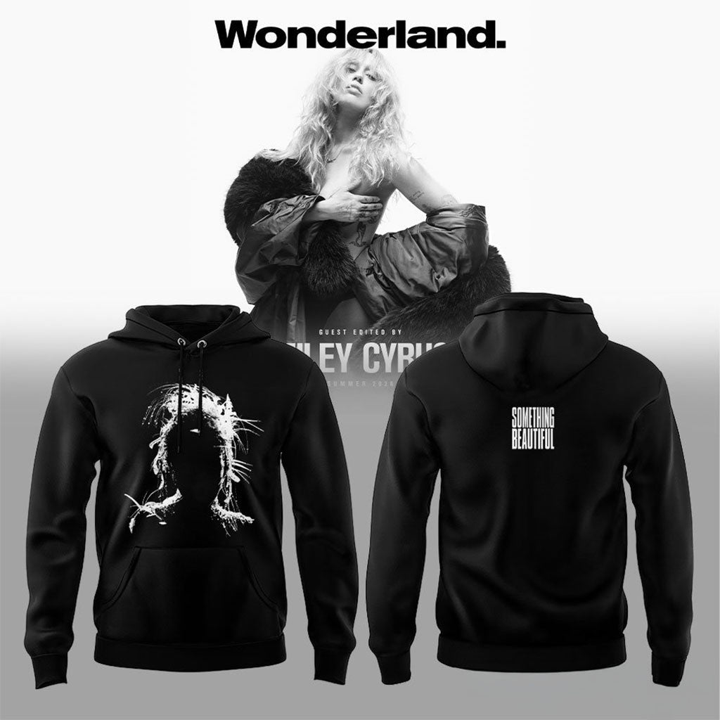 Miley Cyrus 2026 Something Beautiful Album Hoodie Miley Cyrus Merch 2026 Gift For Music Fans - Merchluma