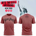 BTS Arirang 2026 Tour New York T-Shirt What Is Your Love Song Shirt BTS World Tour Merch - Merchluma