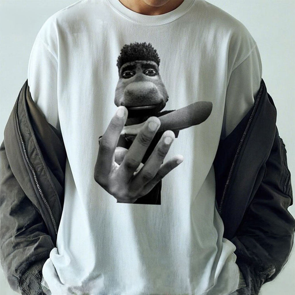 Donkey Four Fingers Meme T-Shirt Funny Shirt Gift Ideas For Brothers - Merchluma