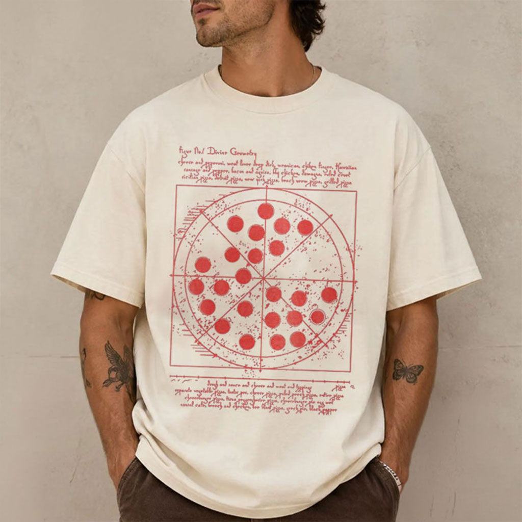 Marvel Vitruvian Pizza Tom Holland Spider-Man T-Shirt Spider-Man Merch Gift For Brothers - Merchluma