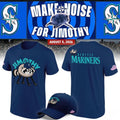 Seattle Mariners X Jimothy T-Shirt 2026 Seattle Mariners Merch Present For Baseball Lovers - Merchluma