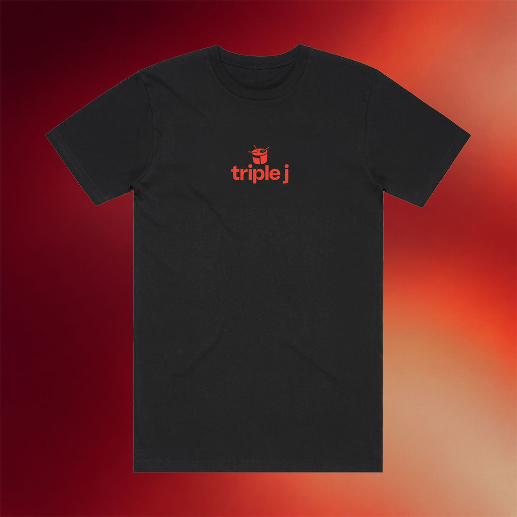 Triple J Merch 2026 Triple J Logo T-Shirt Black Birthday Gift Ideas For Husband - Merchluma