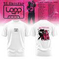 Ed Sheeran Loop Tour North American 2026 White Shirt Ed Sheeran Merch Gift For Music Lovers - Merchluma
