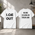 N3on Ryan Garcia Ice Out No One Is Illegal On Stolen Land Shirt Anti ICE Clothing - Merchluma