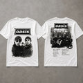 Oasis Definitely Maybe Album Tracklist T-Shirt 2026 Oasis Merch Best Gift For Band Fans - Merchluma