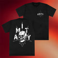 The Amity Affliction Merch 2026 Barbed Wire Black T-Shirt Present For Band Fans - Merchluma