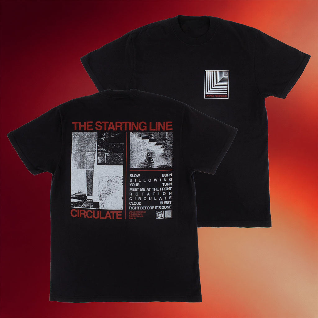 The Starting Line Merch 2026 Lineage Recordings T-Shirt Gift For Music Lovers - Merchluma