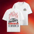 KT8 Merch Never Say Die 2026 Meltdown T-Shirt White Never Say Die Records Merch Best Fan Gifts - Merchluma