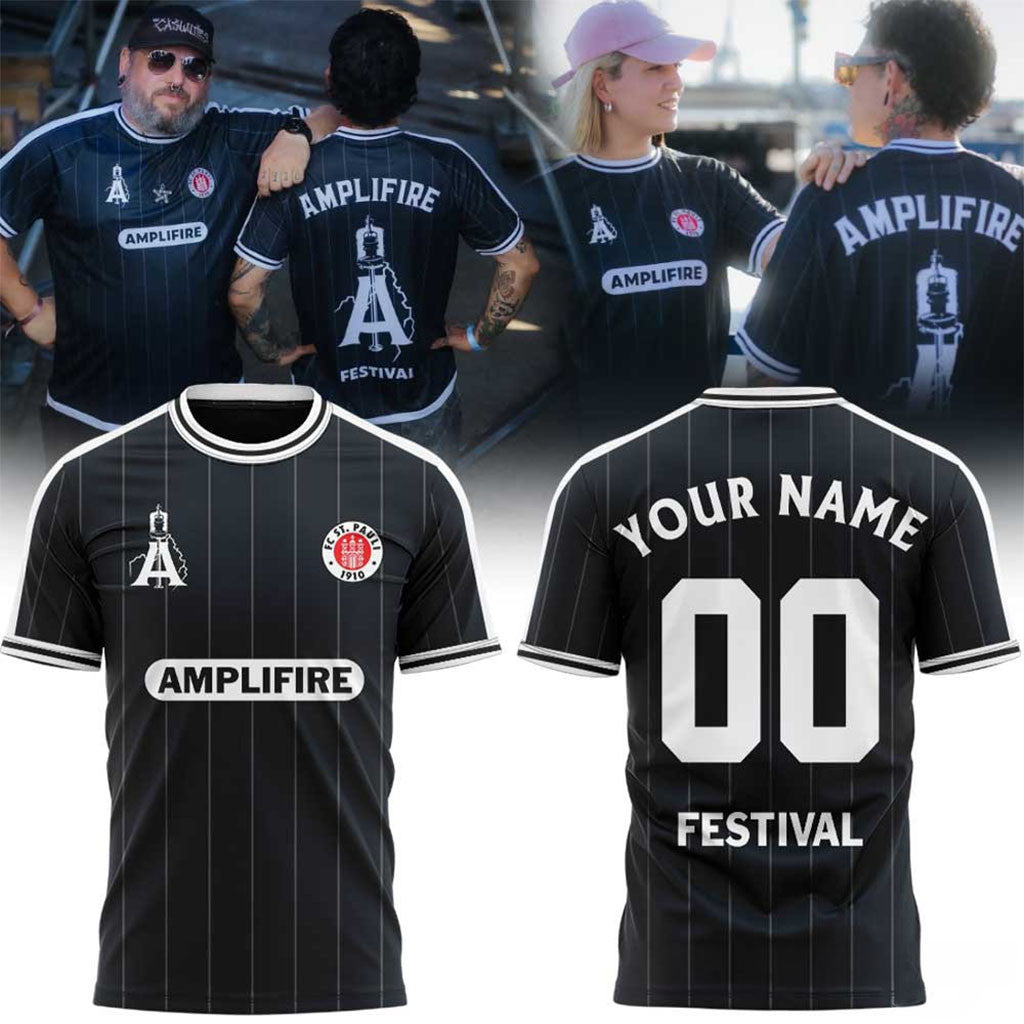 Personalized FC St Pauli X Amplifire Jersey Shirt 2026 FC St Pauli Merch Gift For Brothers - Merchluma