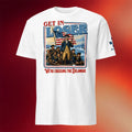 1 Nation Design Merch 2026 Get In Loser We're Crossing The Delaware T-Shirt Patriotic Gifts - Merchluma