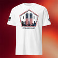 1 Nation Design Merch 2026 9 11 25Th Anniversary Never Forget T-Shirt White Veteran Gifts - Merchluma