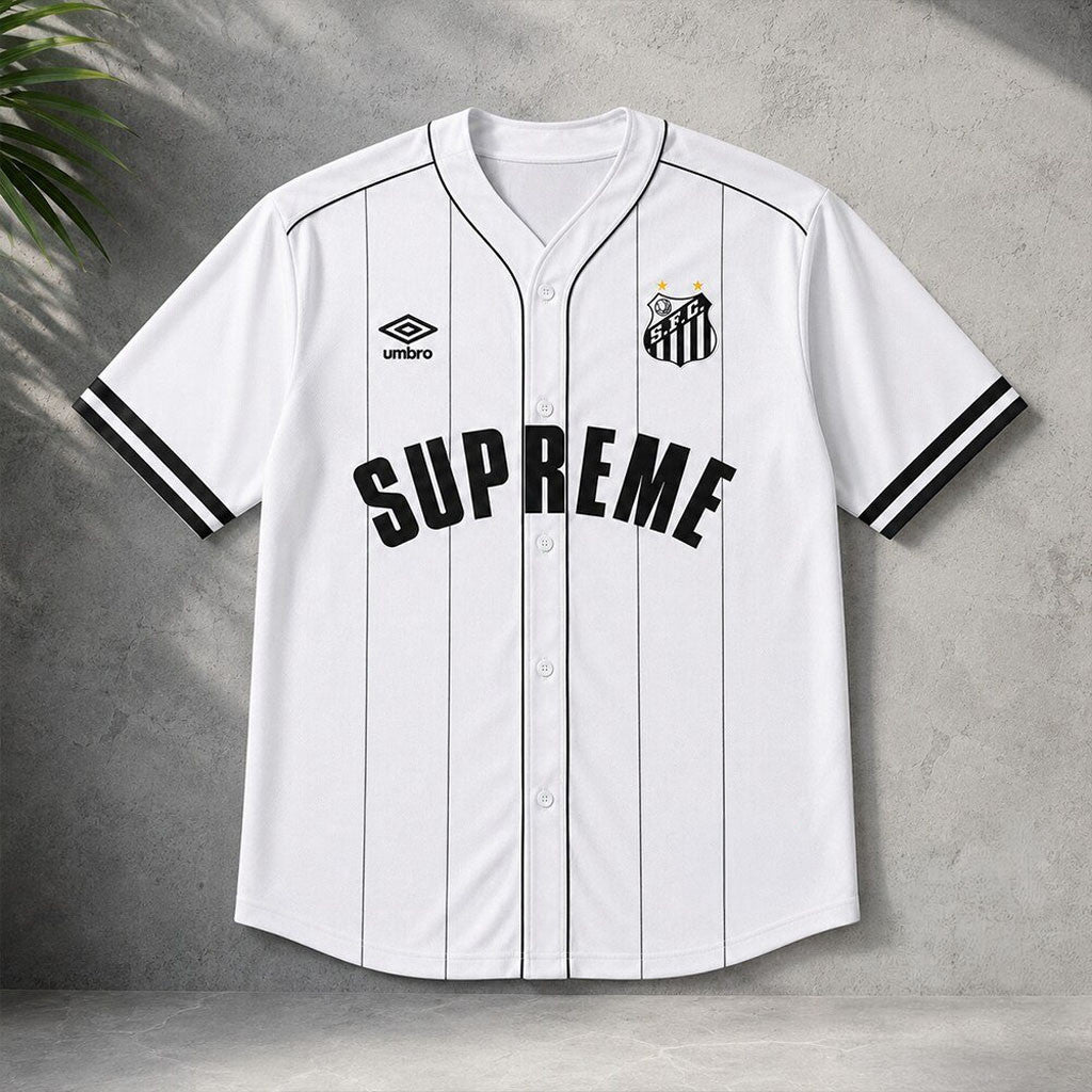 Neymar Supreme X Santos FC Jersey Shirt 2026 Neymar Merch Gift For Boyfriend - Merchluma