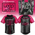 Ed Sheeran LOOP Tour 2026 Baseball Jersey Ed Sheeran Merch Music Related Gifts For Guys - Merchluma