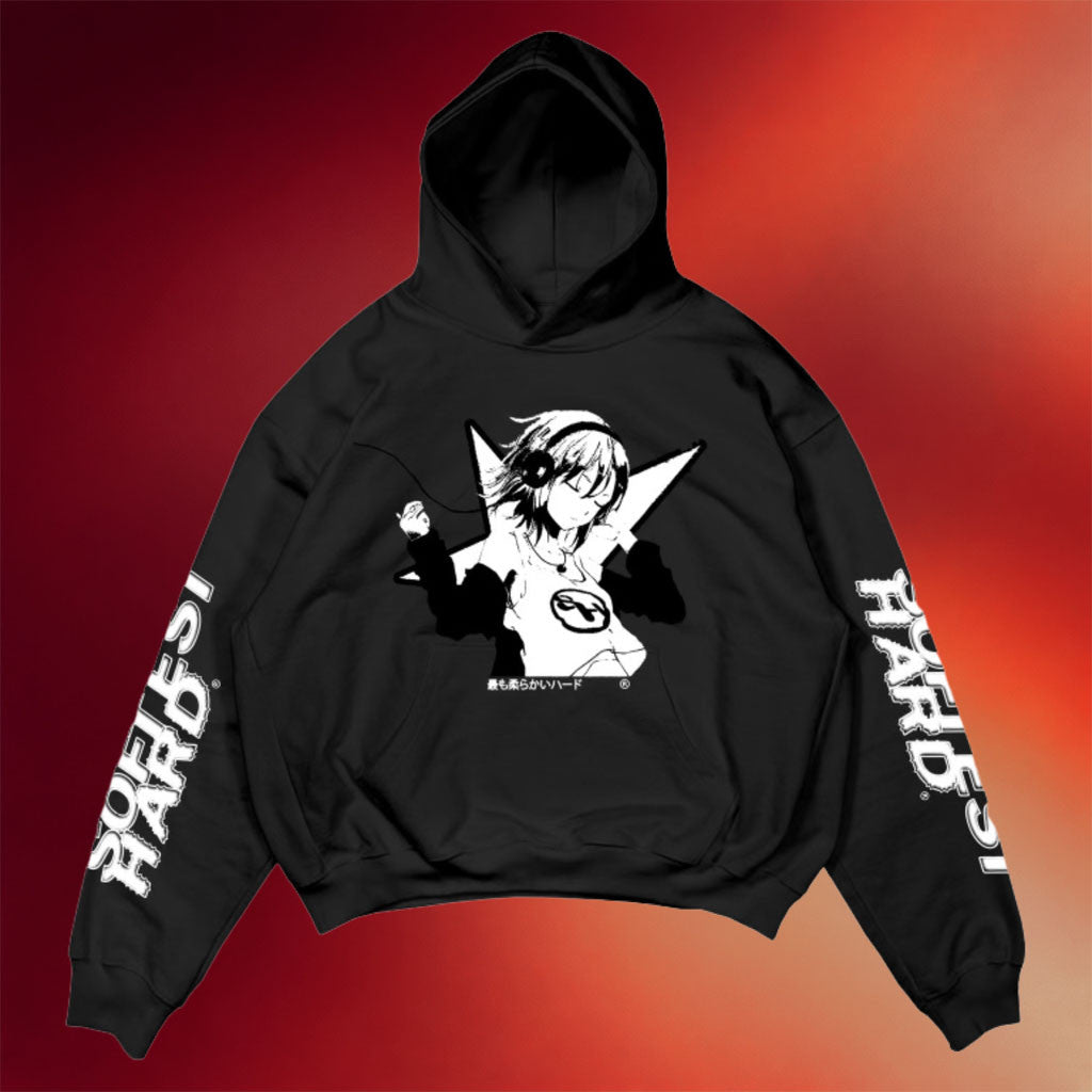 Softest Hard Forever Merch 2026 Softie Girl Hoodie Black Best Gift For Sisters - Merchluma