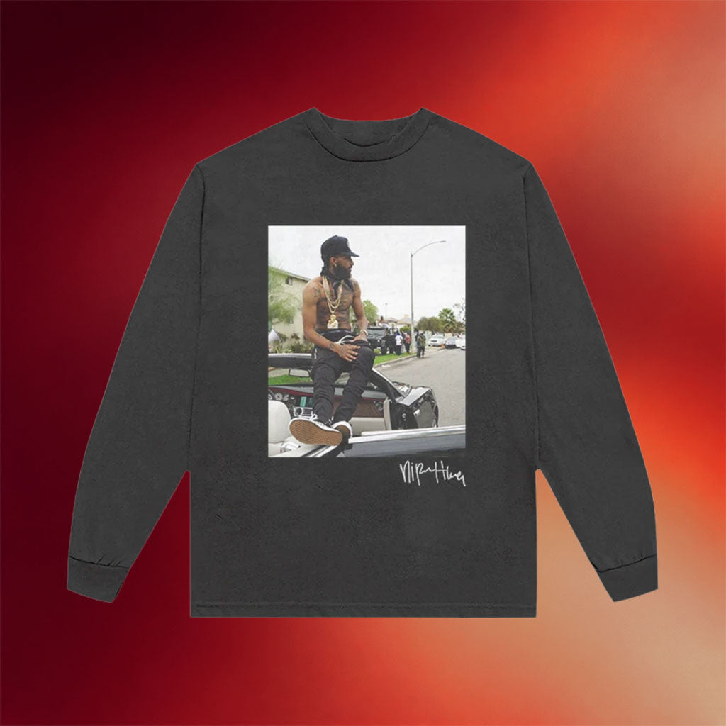 Nipsey Hussle Merch 2026 Iconic Long Sleeve Shirt Gifts For Rap Lovers - Merchluma