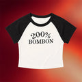 Becky G Merch 2026 200 Percent Bombon Baby Tee Birthday Presents For Girlfriend - Merchluma