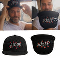 Funny Hope Upside Down Spells Adolf Snapback Hat Unique Gift For Friends - Merchluma