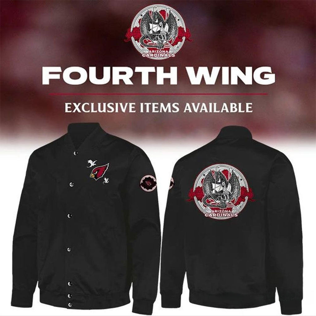 Arizona Cardinals Fourth Wing Night 2026 Jacket Arizona Cardinals Merch Gifts For Baseball Fan - Merchluma