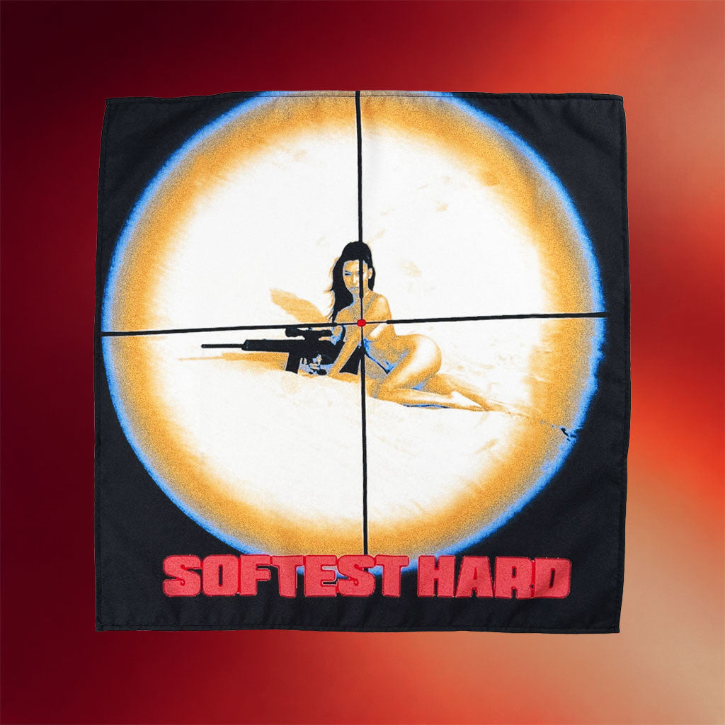 Softest Hard Forever Merch 2026 Softest Hard X Coughs Target Bandana Gift For Friends - Merchluma