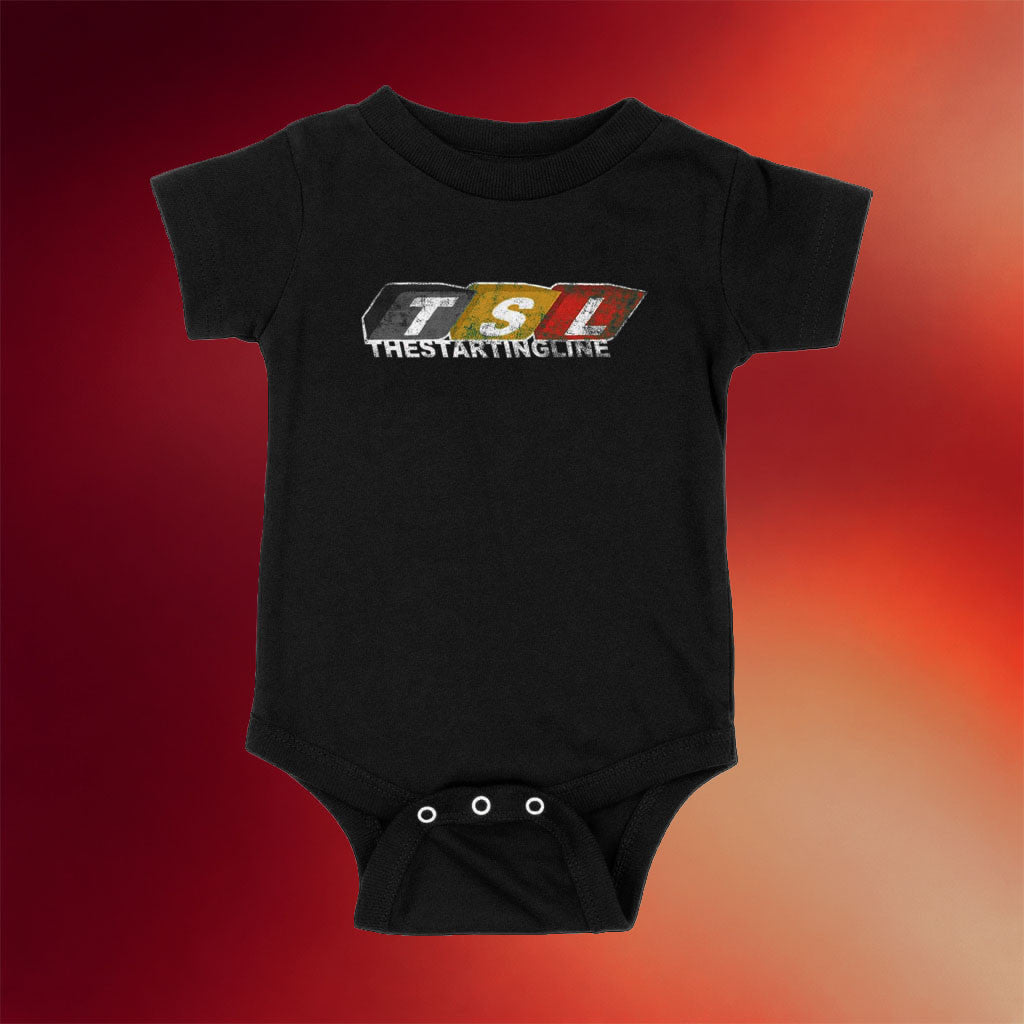 The Starting Line Merch 2026 Blocks Baby Onesie Pop Music Fan Apparel Gift For Newdad - Merchluma