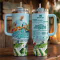 Jimmy Buffett Tropical 40oz Tumbler Jimmy Buffett Merch Presents For Music Lovers - Merchluma