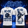 ACDC Merch 2026 ACDC San Antonio TX Concert Shirt Power Up Tour Merch Rock Concert Outfits - Merchluma