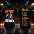 AC DC Merch 2026 ACDC Power Up Tour At Mile High T-Shirt Heavy Metal Band Shirt Gift For Fans - Merchluma