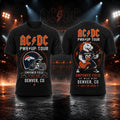AC DC Merch 2026 ACDC Power Up Tour Denver CO Event Shirt Empower Field At Mile High Rock Tee - Merchluma