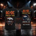 AC DC Merch 2026 ACDC Tour Dates Shirt Denver CO Power Up Tour T-Shirt Gift For Music Fans - Merchluma