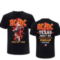 AC DC Merch ACDC Concert Shirt San Antonio TX Power Up World Tour July 24 2026 Tee Gift For Fan - Merchluma