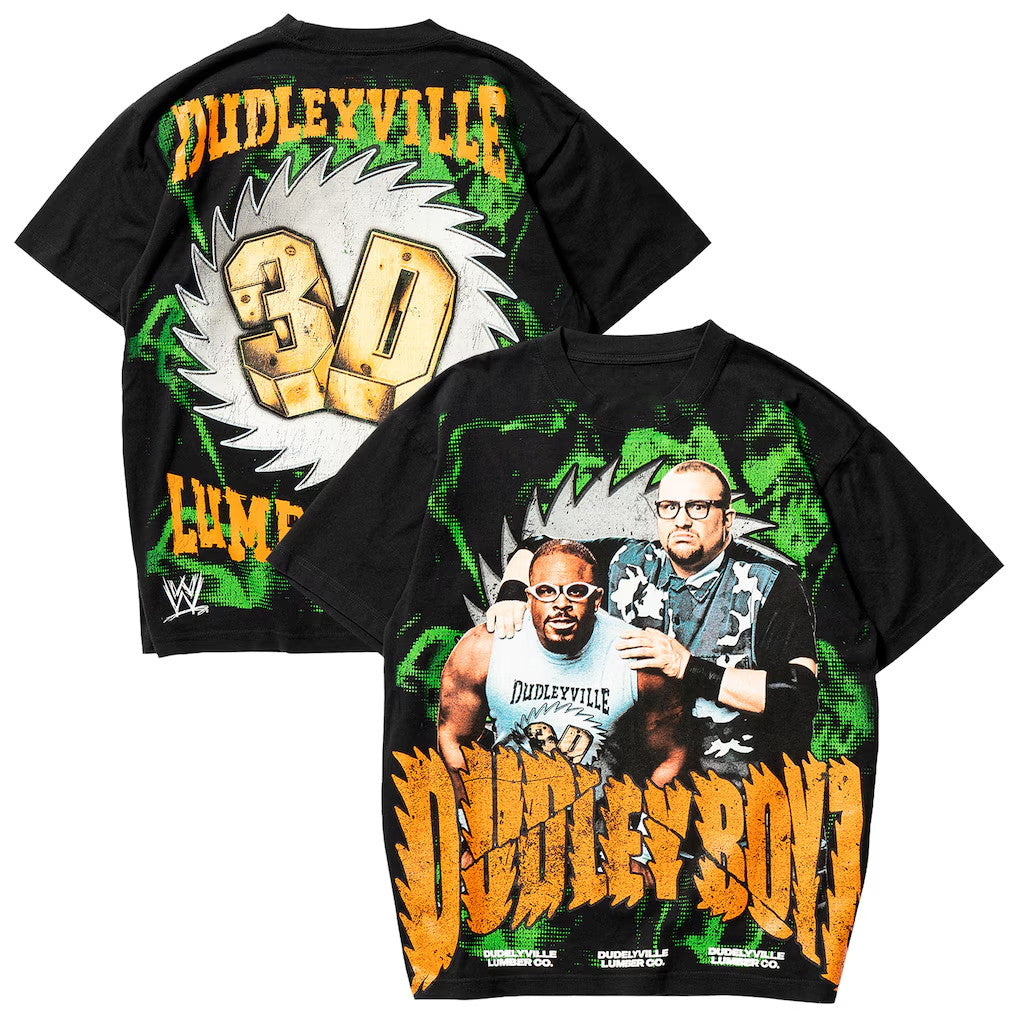 WWE Merch 2026 Complex X WWE Black The Dudley Boyz Dudleyville T-Shirt Present For Fans - Merchluma