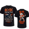AC DC Merch ACDC Power Up Tour Denver Colorado 2026 Event Shirt Rock Band Concert Apparel - Merchluma