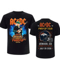 AC DC Merch ACDC Power Up World Tour 2026 Shirt Denver CO Empower Field Concert Merch Fan Gifts - Merchluma
