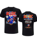 AC DC Merch ACDC San Antonio Concert Shirt Alamodome TX July 24 2026 Vintage Tee Tour Merch - Merchluma