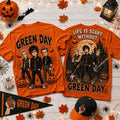 Green Day Life Is Scary Without Orange Halloween T-Shirt Green Day Merch Gift For Halloween - Merchluma