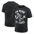 WWE Merch 2026 CM Punk 20 Years Boots T-Shirt CM Punk Merch Best Gift For Wrestling Fans - Merchluma