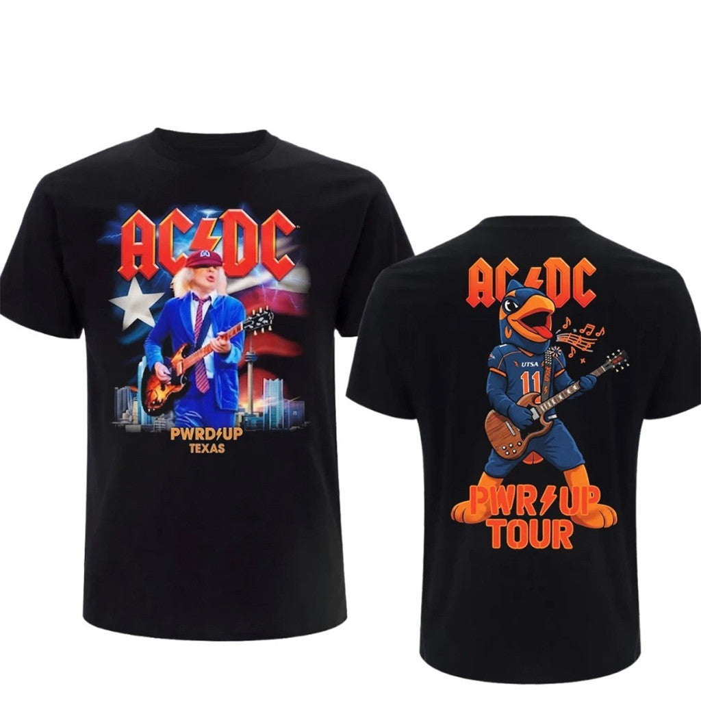 AC DC Merch ACDC San Antonio TX July 24 2026 Shirt Power Up Tour Alamodome Merch Gift For Fans - Merchluma
