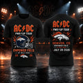 ACDC Merch 2026 ACDC Concert Shirt Denver Empower Field At Mile High Shirt PWR Up Tour Merch - Merchluma