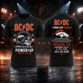 ACDC Merch 2026 ACDC Denver CO Concert Shirt Power Up Tour Merch Gift For Rock Band Fans - Merchluma