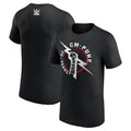 WWE Merch 2026 CM Punk 20 Years Lightning T-Shirt Black CM Punk Merch Gift For Wrestling Lovers - Merchluma