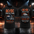 ACDC Merch AC DC Power Up North American Tour 2026 T-Shirt Denver CO Event Merch Rock Fan Gifts - Merchluma