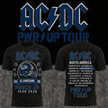 ACDC Merch ACDC Live In San Antonio Alamodome T-Shirt Power Up Tour Merch Gift For Rock Fans - Merchluma