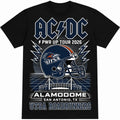 ACDC Merch ACDC Power Up Tour 2026 San Antonio TX July 24 T-Shirt Rock Fan Gifts Ideas - Merchluma