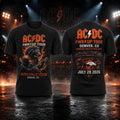 ACDC X Denver Broncos Merch ACDC Power Up Tour 2026 T-Shirt Denver Colorado Event Merch Gifts - Merchluma