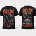 ACDC X UTSA Roadrunners Merch AC DC San Antonio Texas Event Shirt Rock Concert Apparel Fan Gift - Merchluma