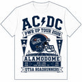 ACDC Merch ACDC Power Up Tour 2026 San Antonio TX T-Shirt UTSA Roadrunners Shirt Fan Apparel - Merchluma