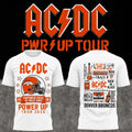 ACDC X Denver Broncos Merch 2026 ACDC Power Up Tour T-Shirt White Concert Outfit Gift For Fans - Merchluma